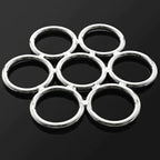 House Of Dasein Shibari Bondage Suspension Ring Silver House of Dasein