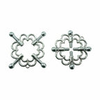 House Of Dasein Clover Nipple Clamps Silver House of Dasein