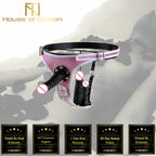 House of Dasein Strap On Pegging Harness Kit Black House of Dasein