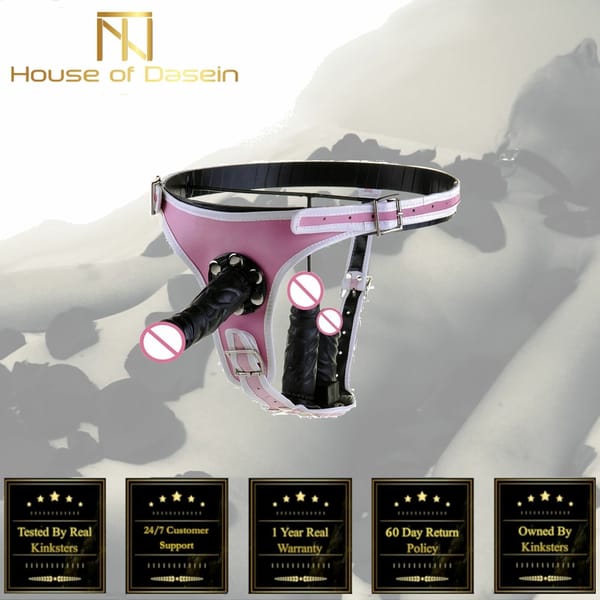 House of Dasein Strap On Pegging Harness Kit Black House of Dasein