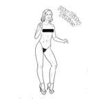Wood Rocket Boobs Adult Colouring Book Wood Rocket