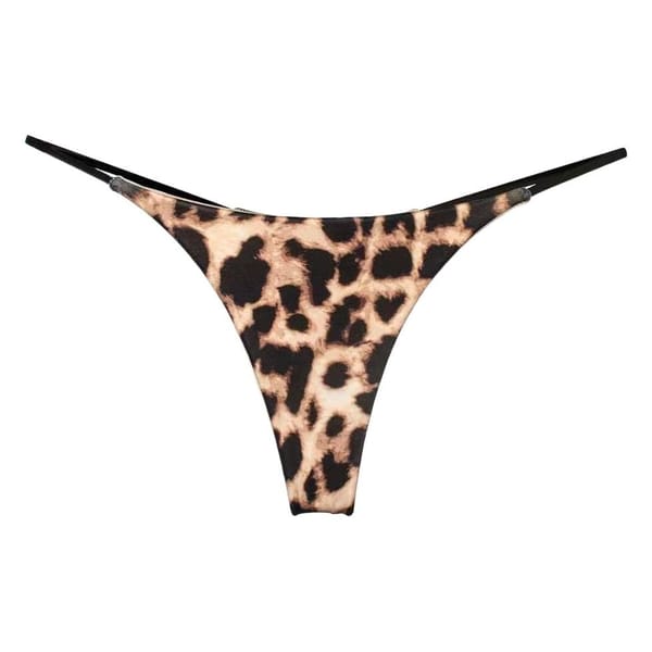 Milk Silk Low Waist Bikini Thong Rosa M LOVVA