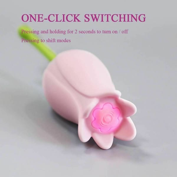 House Of Dasein Ultrasonic Tulip Vibrator Green House of Dasein