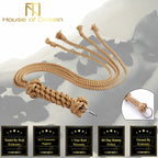 House of Dasein Handmade Shibari Rope Flogger House of Dasein