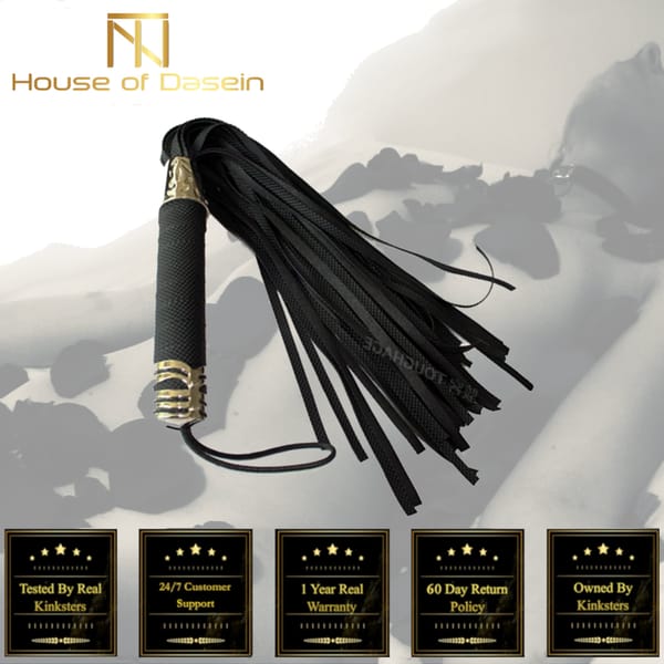 House of Dasein Rubber Flogger Black House of Dasein
