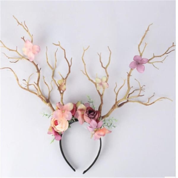 House Of Dasein Gothic Deer Antlers Headband House of Dasein