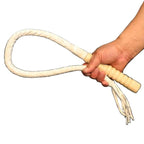 House Of Dasein Leather Whip White 80cm House of Dasein