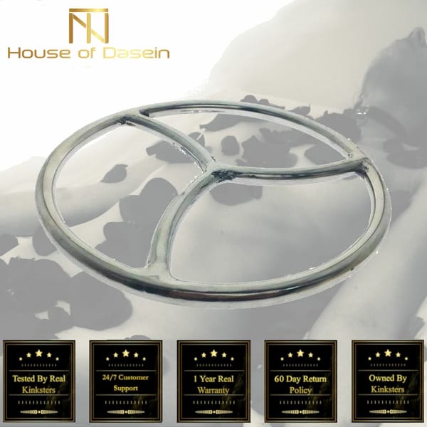 House Of Dasein Triskele Shibari Ring White House of Dasein