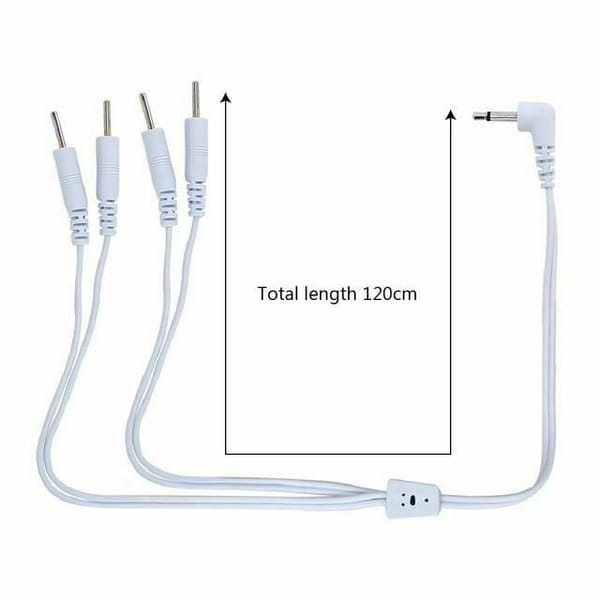 House of Dasein Electro Shock Connector Cable 4 Pin White House of Dasein