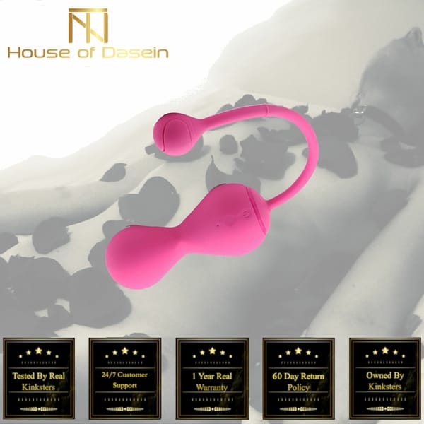 House of Dasein Magic Motion Bluetooth App Controlled Kegel Balls Blue Secondary image