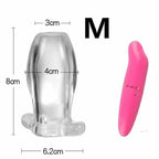 House of Dasein Hollow Anal Speculum With Vibrator Medium House of Dasein