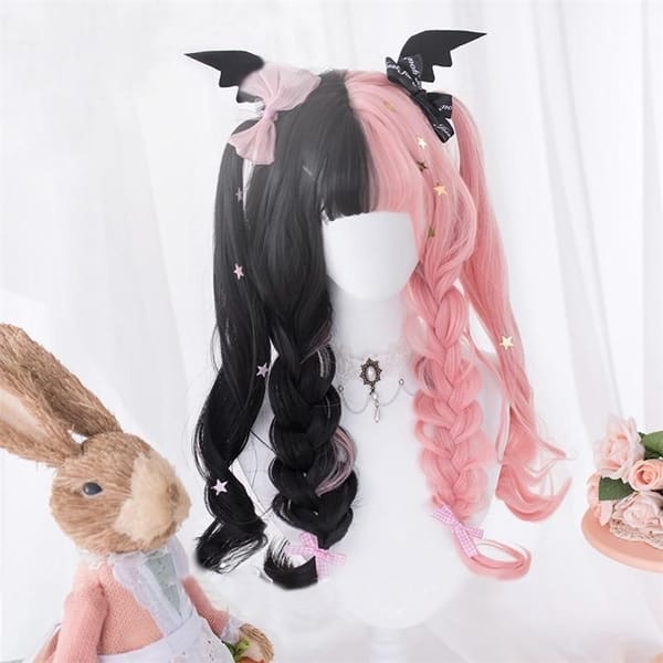 House of Dasein Gothic Lolita Wig Black Secondary image