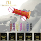 House of Dasein Silicone Cock Ring Set 5 Piece Multicolour House of Dasein