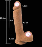 House of Dasein Realistic Silicone Anal Dildo Skin 23 cm House of Dasein