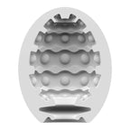 Satisfyer Masturbator Egg Bubble Textured Sleeve Satisfyer