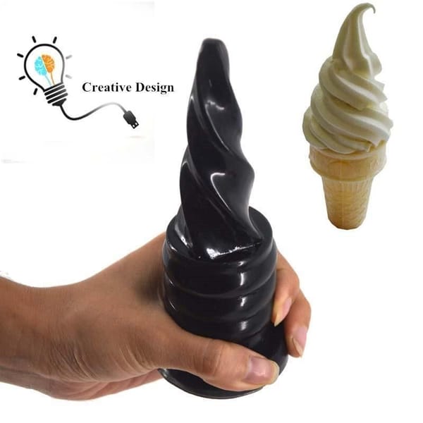 House Of Dasein Faak Ice Cream Dildo Butt Plug Black House of Dasein