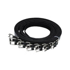 House Of Dasein Body Belts Bondage Set 7 Piece Buckle Restraints BDSM Kit Black House of Dasein
