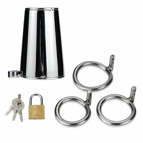 House Of Dasein Stainless Steel Chastity Cage 45mm House of Dasein