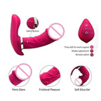 House Of Dasein Wireless Butterfly Wearable Vibrator With Remote Control Pink House of Dasein