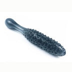 House of Dasein Glass Double Ended Dildo Black 17 cm House of Dasein