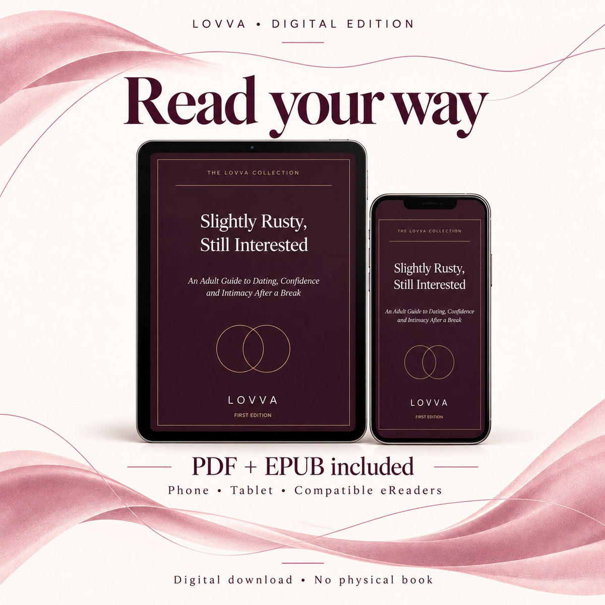 Slightly Rusty, Still Interested: An Adult Guide to Dating, Confidence and Intimacy After a Break LOVVA