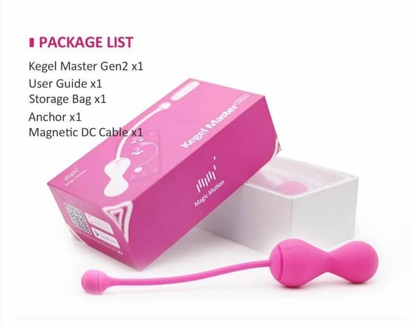 House of Dasein Magic Motion Bluetooth App Controlled Kegel Balls Blue House of Dasein
