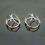 House of Dasein Triple Stainless Steel Cock & Ball Ring Silver S House of Dasein