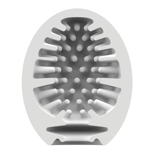 Satisfyer Masturbator Egg Naughty Textured Sleeve Satisfyer