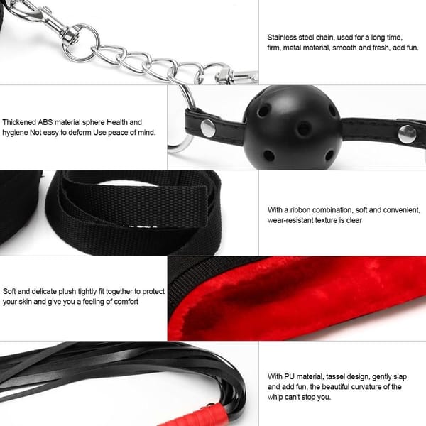 House of Dasein BDSM Starter Kit Red House of Dasein