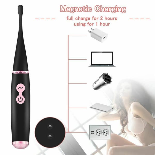 House Of Dasein Ultrasonic G Spot Vibrator Black House of Dasein