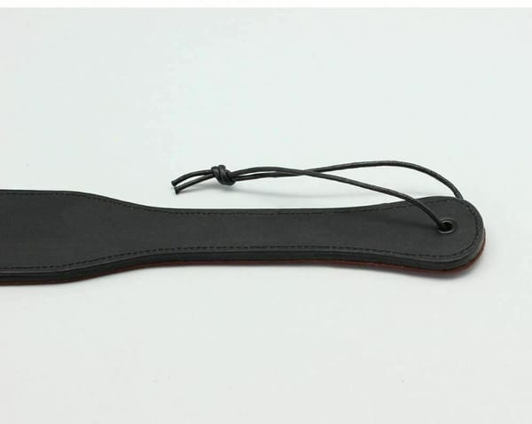 House of Dasein Brown Leather Suede Spanking Paddle House of Dasein