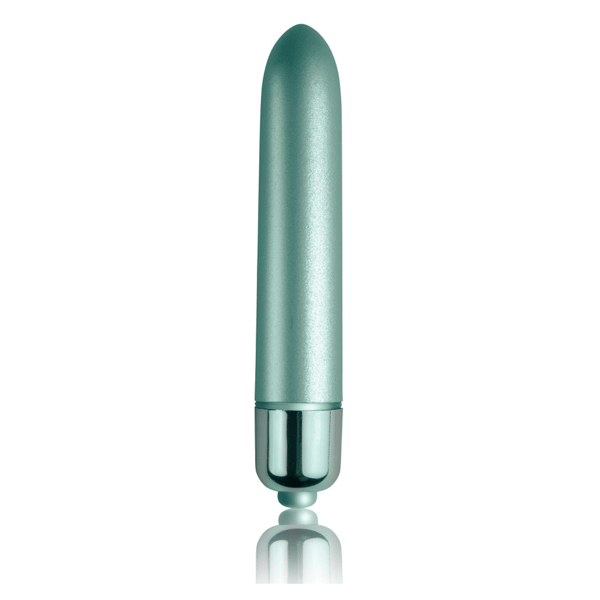 Rocks Off RO 90 Touch Velvet 10 Function Waterproof Bullet Vibrator Aqua Lily Rocks Off Main image