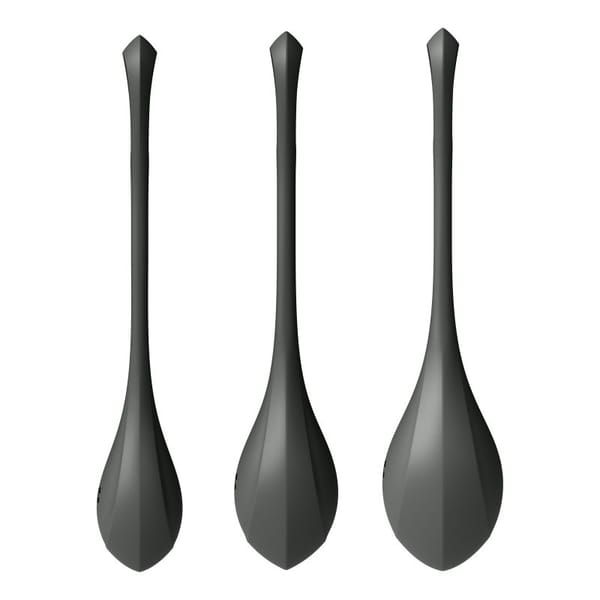 Satisfyer Yoni Power Balls 2 Black 3 Piece Set Satisfyer Main image