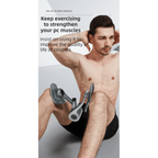 Elosung Kegel Trainer for Glute Lifting & Pelvic Floor Exercise Black Silver Elosung
