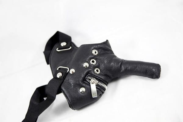 House of Dasein Long Nose Mask Black Secondary image