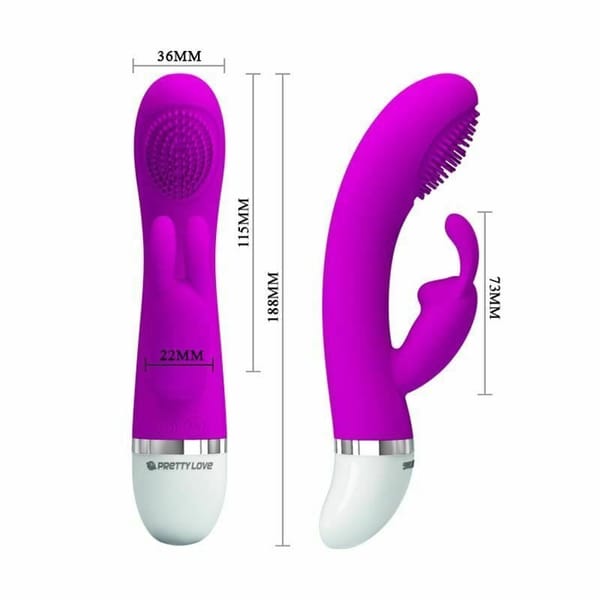 House of Dasein Pretty Love Rabbit Vibrator Purple House of Dasein