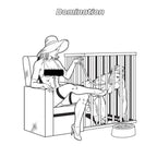 Wood Rocket Fetishes Are Fun Adult Colouring Book Wood Rocket