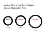 House Of Dasein Stretchy Cock Rings Set Black House of Dasein