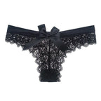 Seamless Floral Lace Panties White M LOVVA
