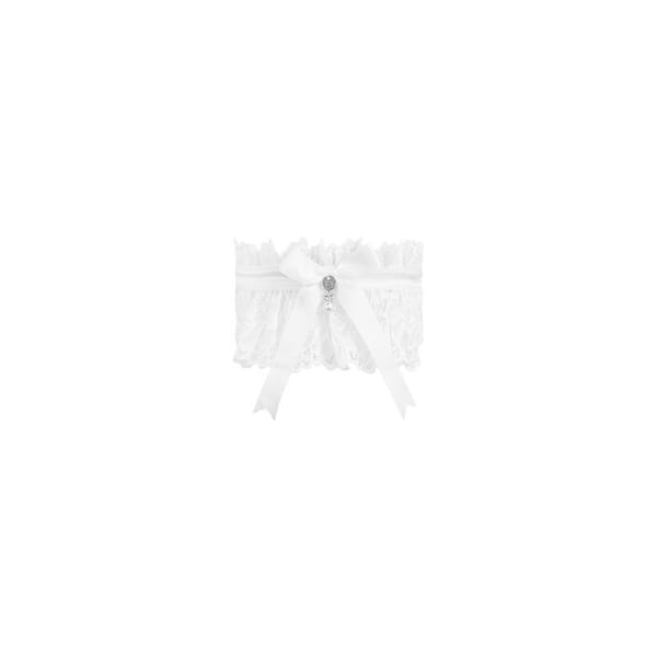 Obsessive Amor Blanco Garter White Secondary image