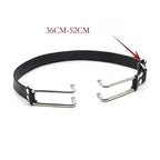 House Of Dasein Open Mouth Hook Gag Head Harness Black House of Dasein