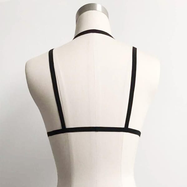 House Of Dasein Y Body Harness Black House of Dasein