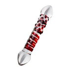 Sexus Red Delight Glass Dildo 19cm Sexus
