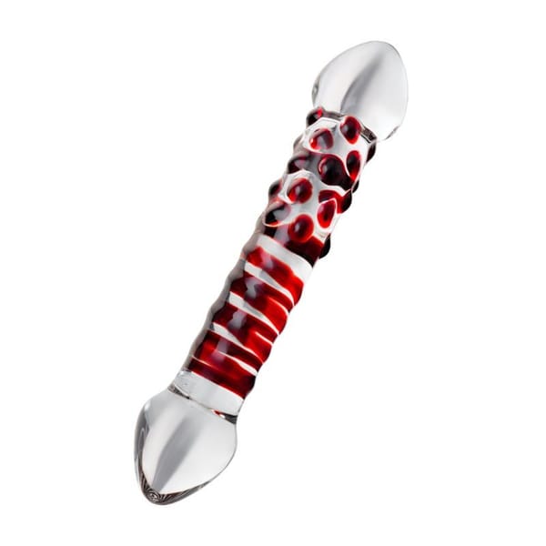 Sexus Red Delight Glass Dildo 19cm Sexus