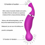 House of Dasein Double Ended Suction G Spot Vibrator House of Dasein