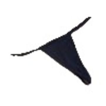 Night Spring Spandex Thong Panties Black Free Size LOVVA