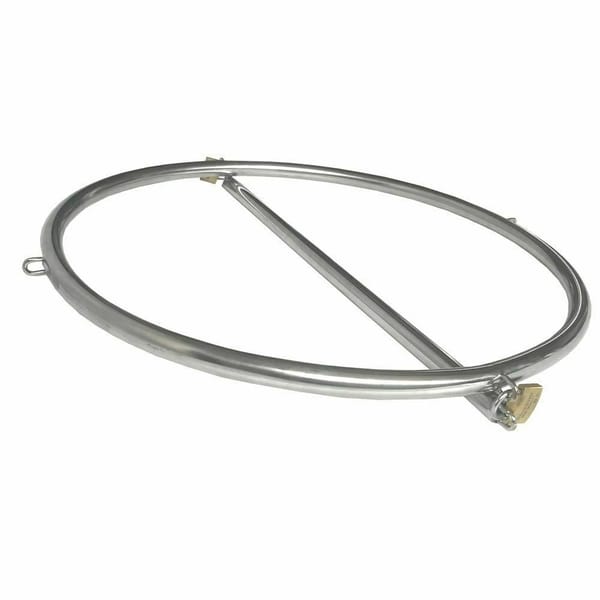 House of Dasein Stainless Steel Bondage Ring Silver House of Dasein