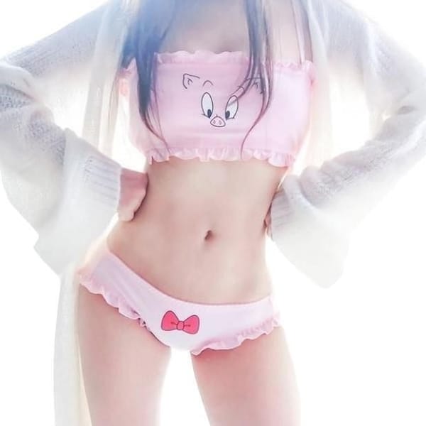 House Of Dasein Little Piggy Lingerie Set Pink House of Dasein