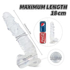 S-Hande Kennard Dong With Balls Clear Large S-Hande