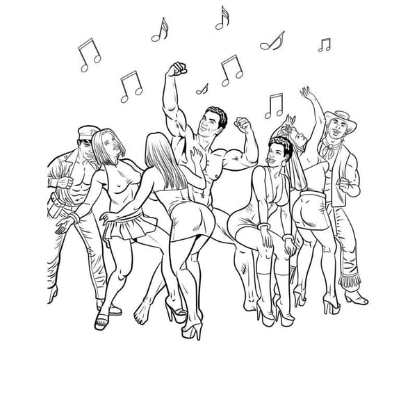 Wood Rocket Bachelorette Party Colouring Book Wood Rocket